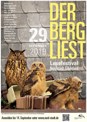 Plakat Der Berg liest 2019
