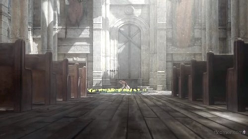 The Cross in Aerith's Church - Crisis Core
