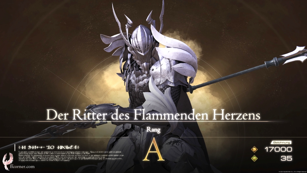 Final Fantasy XVI - Ritter des Flammenden Herzens