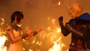 FF7 Rebirth Loveless mit Yuffie