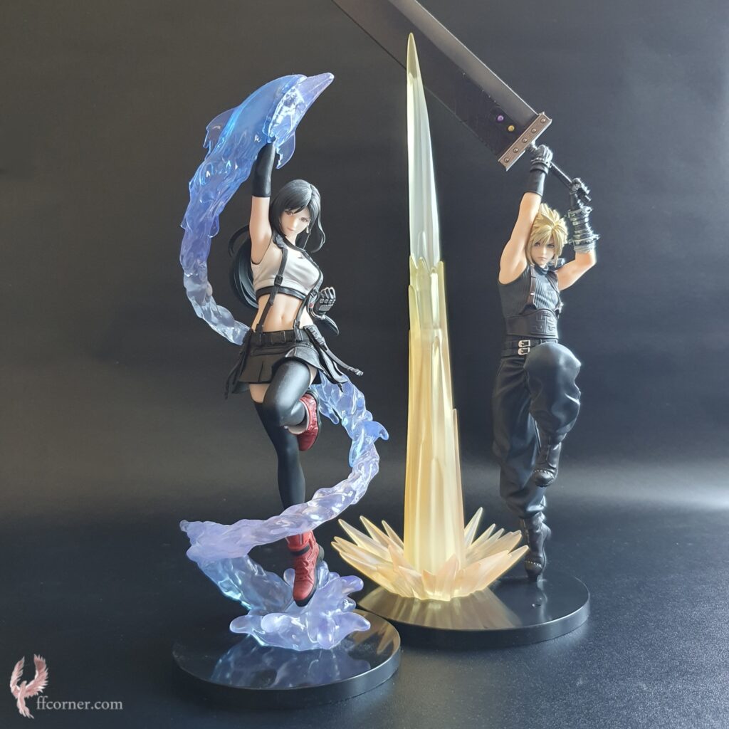 Final Fantasy VII Rebirth Cloud & Tifa Kuji Statuetten