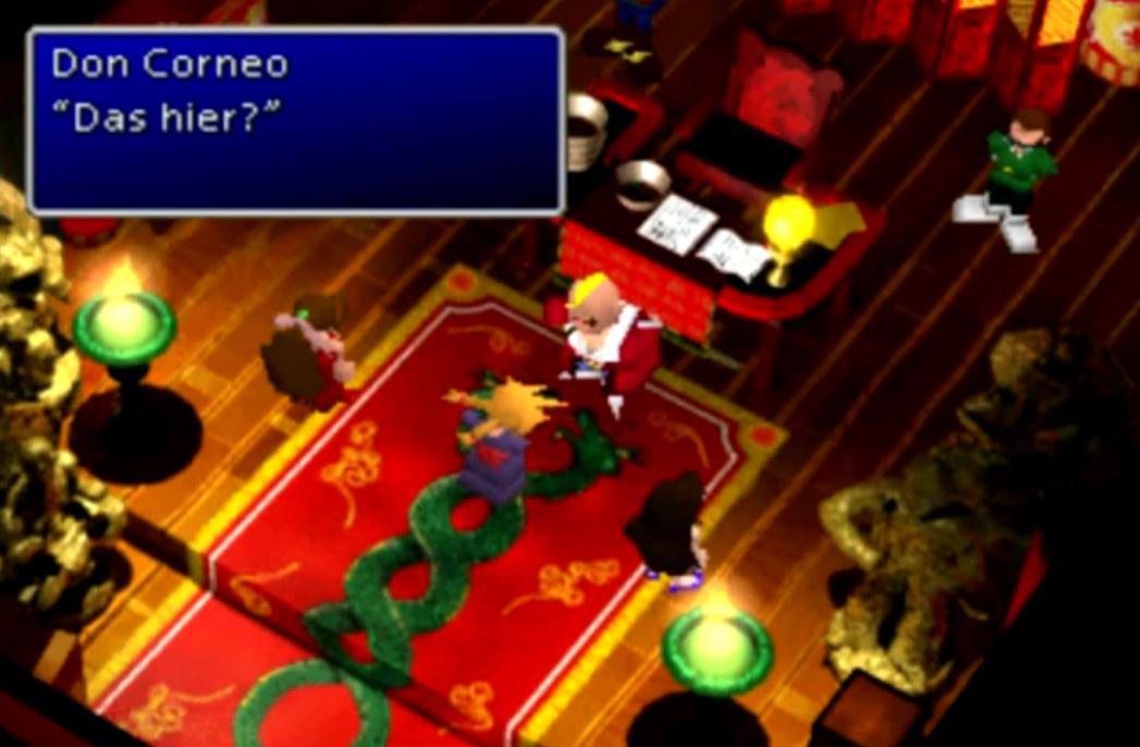 FF7 bei Don Corneo