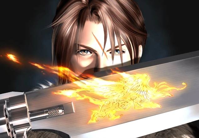 FF8 Squall mit Gunblade