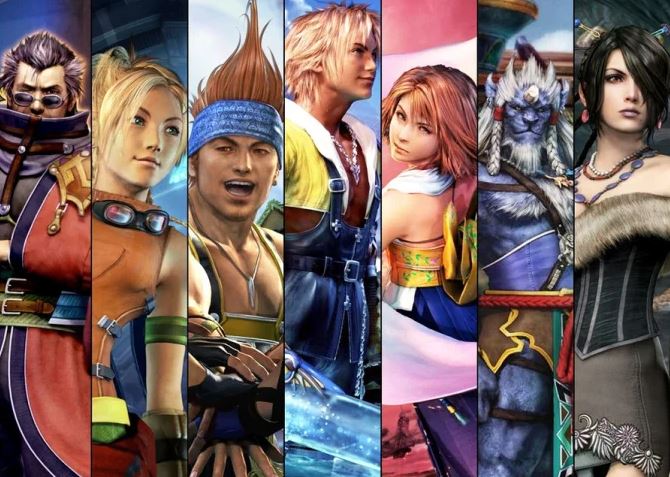 FFX Charaktere
