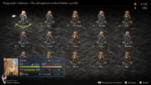FFT - The Ivalice Chronicles - Einheiten rekrutieren in der Kriegerzunft