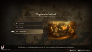 FFT - The Ivalice Chronicles - Stadtmenü