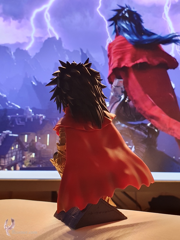 Final Fantasy VII Rebirth Adorable Arts Vincent- Wallpaper Style