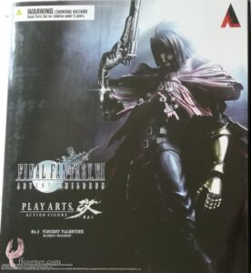 Play Arts Kai Vincent Box Advent Children