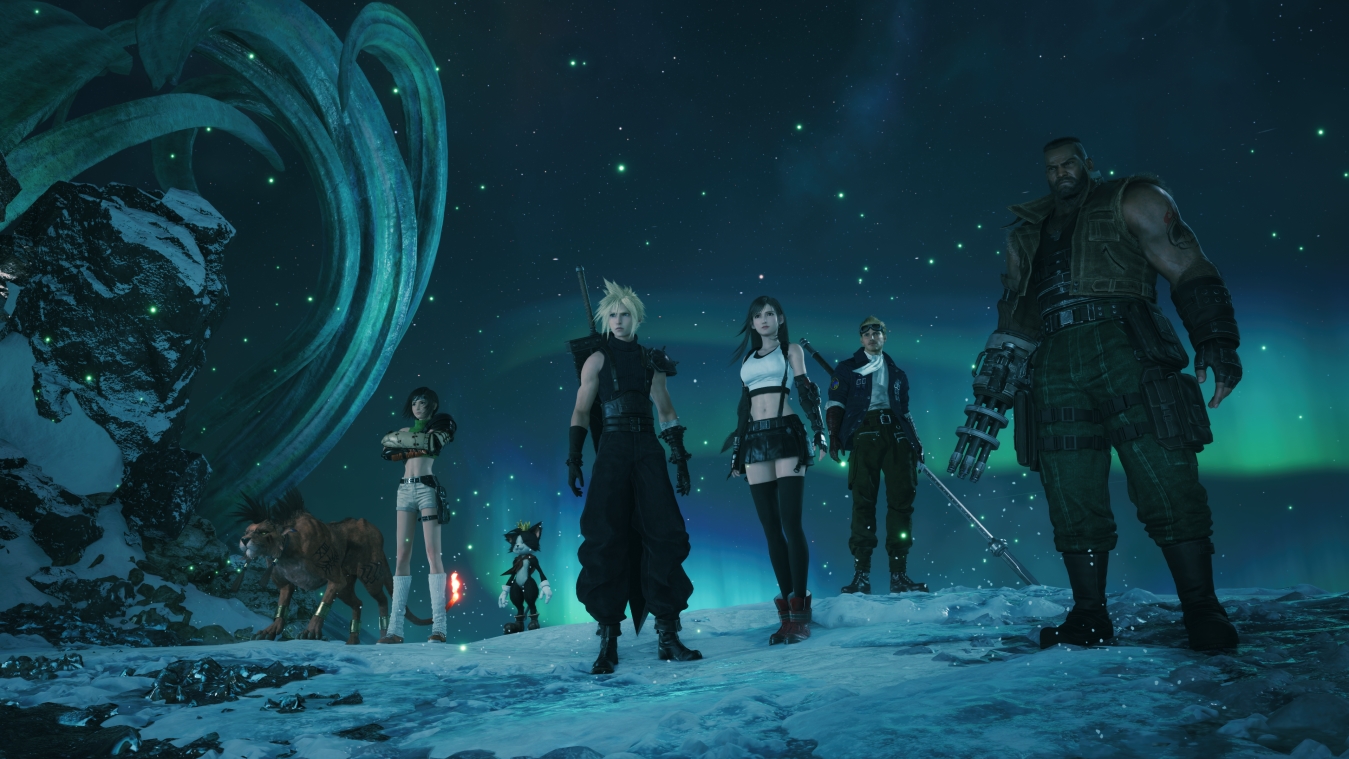 Final Fantasy VII Revelation - Am Nordkrater