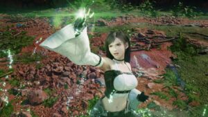 Final Fantasy VII Revelation - Tifa als Blackmage