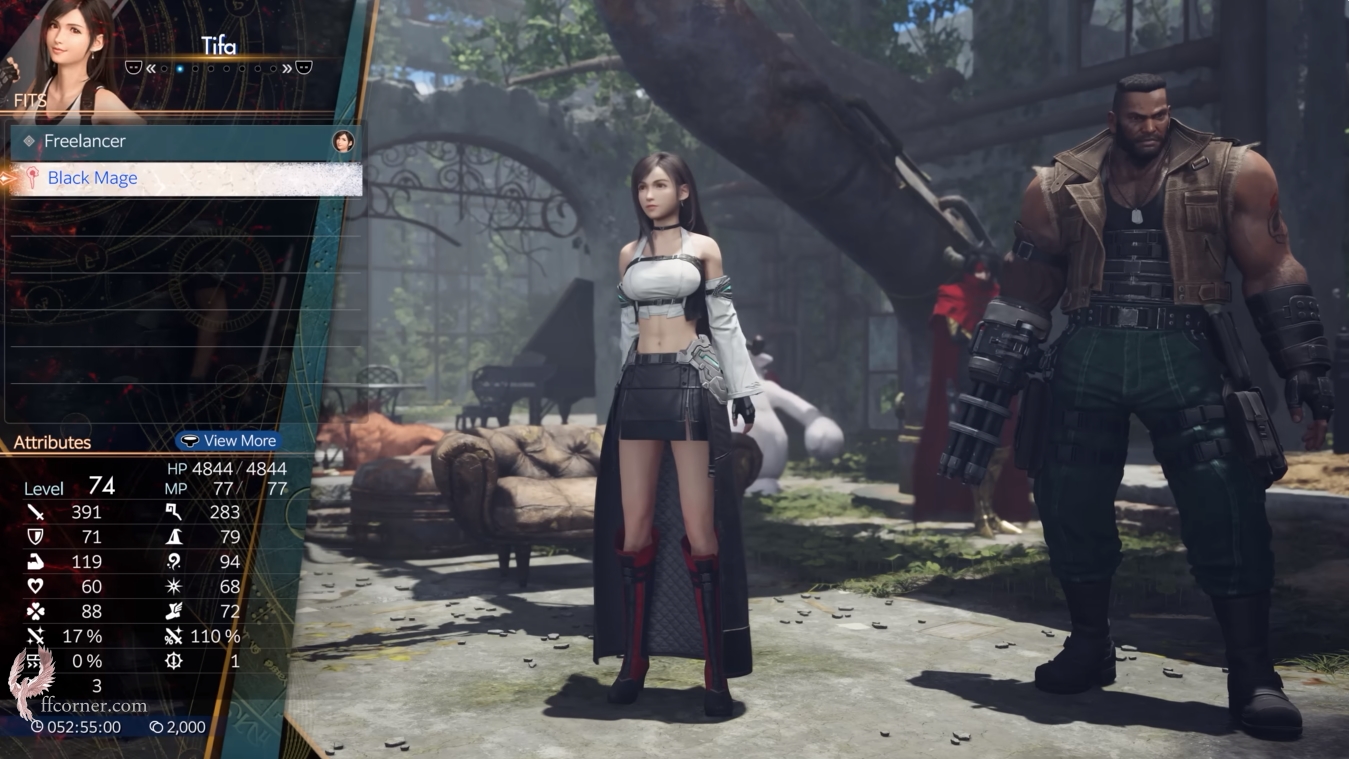 Final Fantasy VII Revelation - Fit-System
